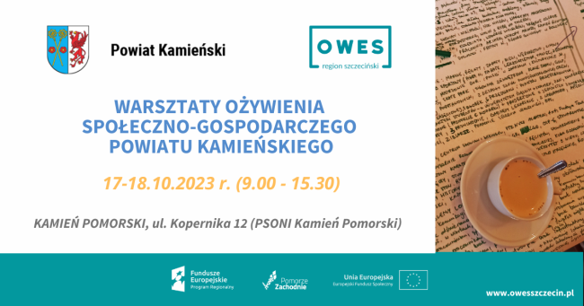 Warsztaty Lokalnego Ożywienia Społeczno-Gospodarczego na rzecz aktywizacji mieszkańców i rozwoju powiatu kamieńskiego